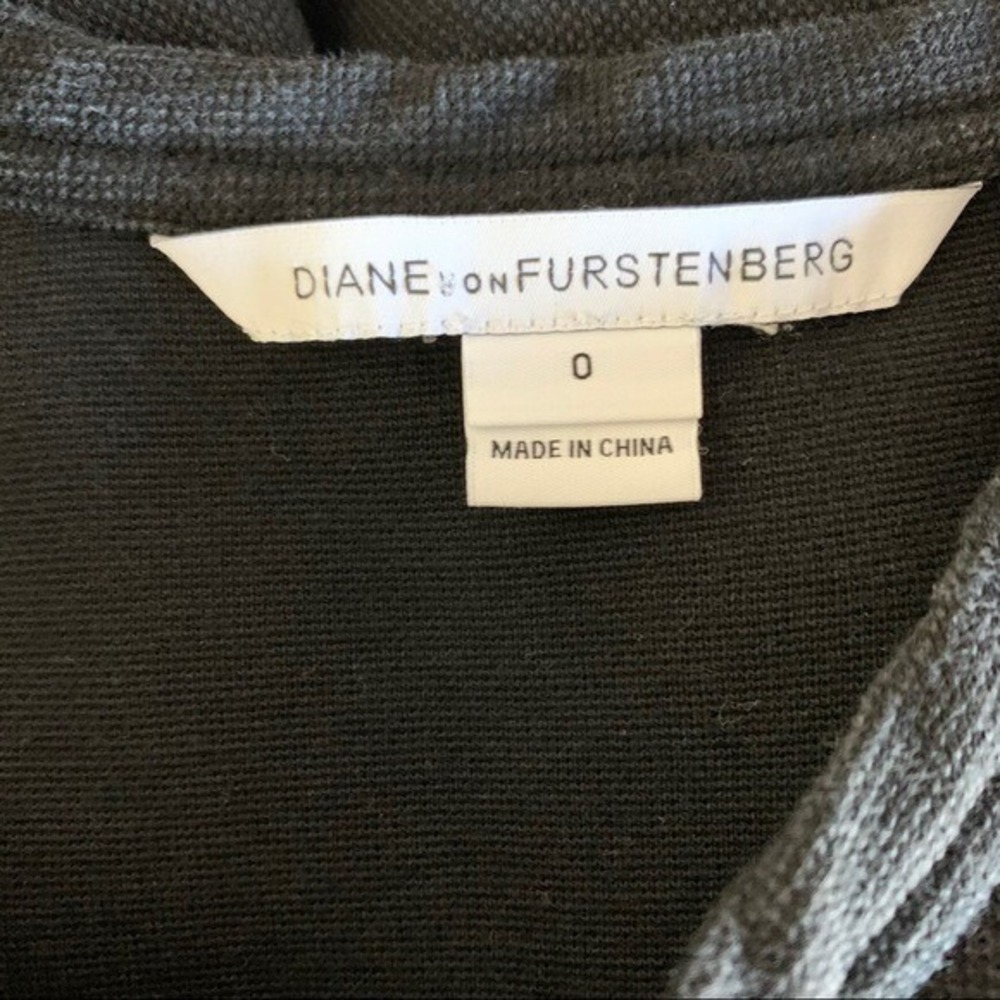 Diane Von Furstenberg Dress 0 Black Sleeveless Classic Little Black Dress - Picture 8 of 11